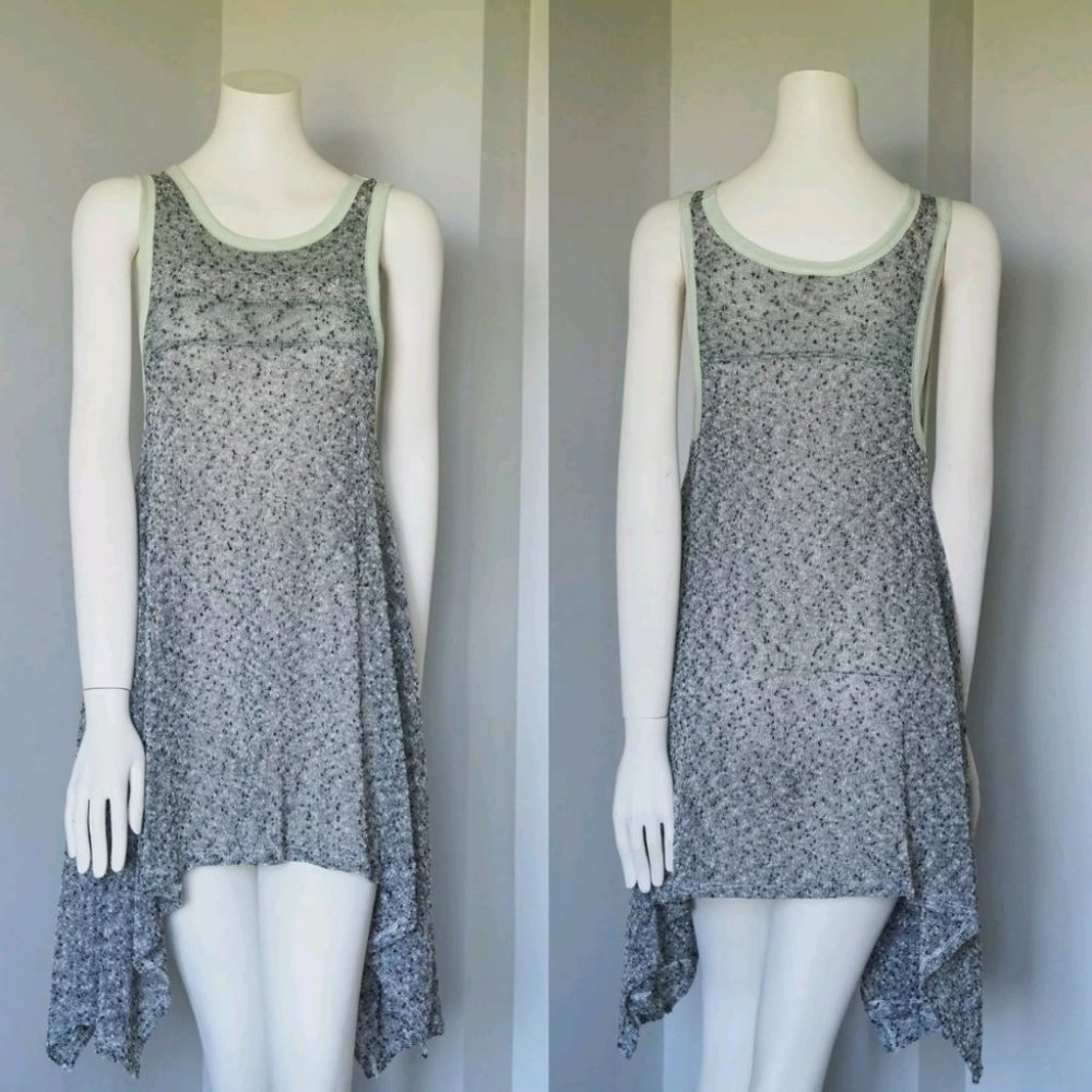🌞WE THE FREE PEOPLE Asymmetrical dress Tunic Gray